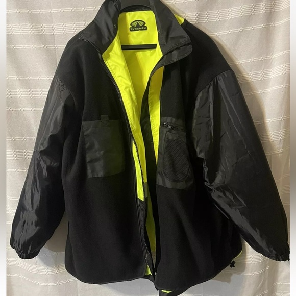 Pyramex Type R Class 3 4 In 1 Reversible Quilted Windbreaker Jacket - Picture 7 of 7